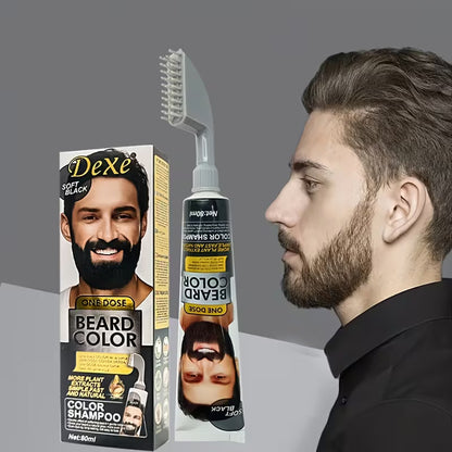 DEXE CHAMPÚ TINTE NEGRO PARA BARBA