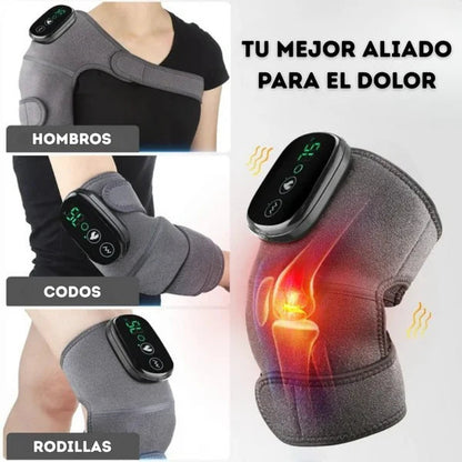 Masajeador Térmico 3 en 1 (Rodillas - Codos - Hombros)