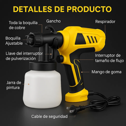 Pistola Pulverizadora Profesional.