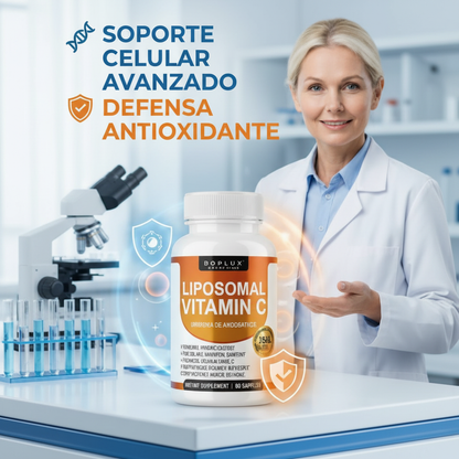 Vitamina C Liposomal  Nutrition 2100 mg – 90 Cápsulas, Refuerzo de Colágeno, Defensa Inmunológica, Antioxidante