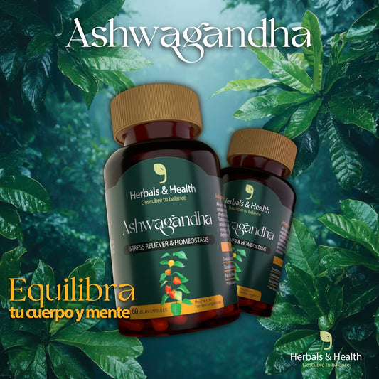 Ashwagandha Vital –reduce estrés,ansiedad y el insomnio. (60und)
