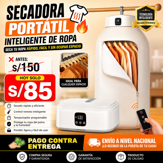 Secadora Eléctrica Plegable para ropa y zapatos 👕👞