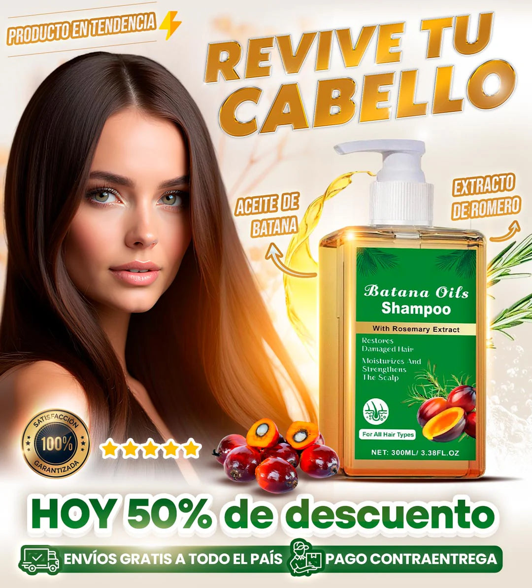 Shampoo de Batana oils